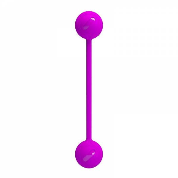 Лиловые вагинальные шарики KEGEL BALL III