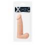 Телесный фаллоимитатор XSKIN 6 PVC DONG FLESH - 15,2 см.