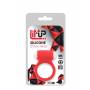 Красное эрекционное виброкольцо LIT-UP SILICONE STIMU RING 3 RED