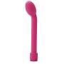 Ярко-розовый вибромассажер G-SPOT VIBRATOR - 21 см.