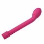 Ярко-розовый вибромассажер G-SPOT VIBRATOR - 21 см.